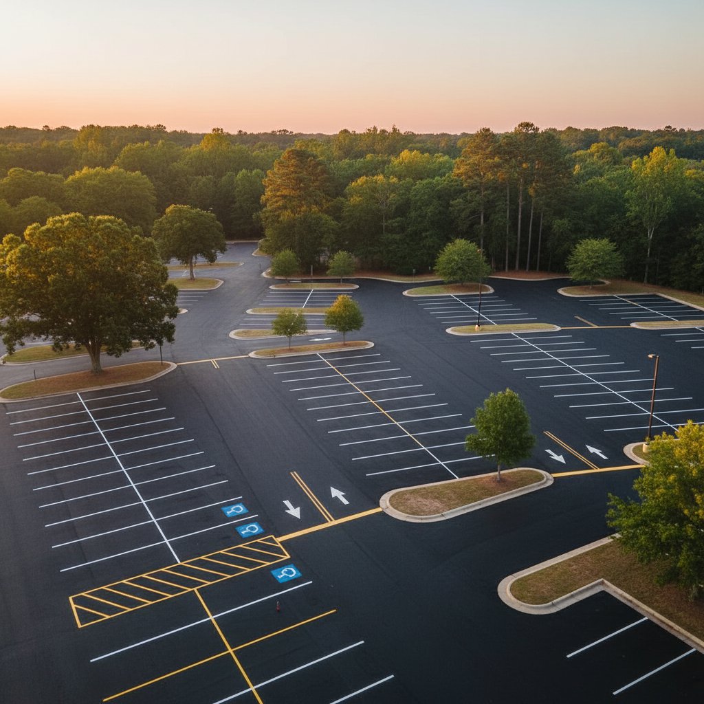 Parking Lot Striping in Winston-Salem, NC